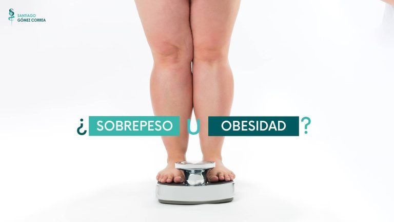 Diferencia entre sobrepeso y obesidad